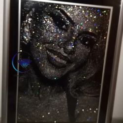 Portret în cristale Swarovski 