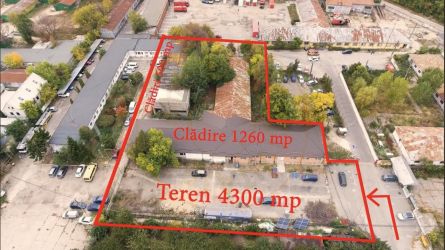 Proprietate industriala(teren + constructii)zona Vama Pitesti/Arpechim