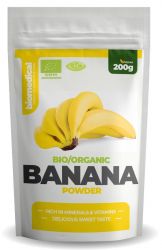 Pudră organică de banane și orz verde