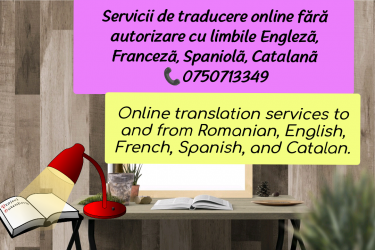 Servicii de traducere online fără autorizare