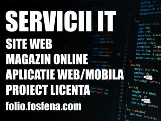 Servicii IT - Creare Site Web - Magazin Online - Aplicatie