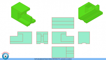 Soft educational interactic desen tehnic 3D
