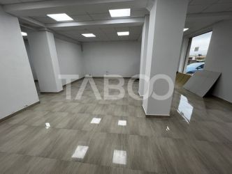 Spatiu comercial 2 camere 77 mpu cu vitrina Calea Surii Mici Sibiu