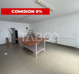 Spatiu comercial cu doua intrari separate 4 camere 2 bai 84 mpu Sibiu