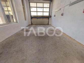 Spatiu comercial de inchiriat 100 mpu usa garaj 1500 mp curte privata