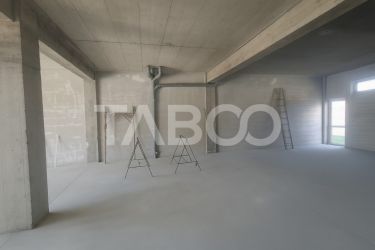 Spatiu comercial de inchiriat 116 mp vad excelent Selimbar Sibiu
