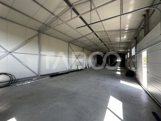 Spatiu comercial de inchiriat 176 mp acces auto curte Rusciori Sibiu