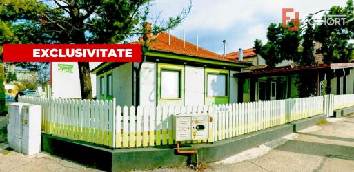 Spatiu comercial si terasa cu casa de locuit - zona Dambovita