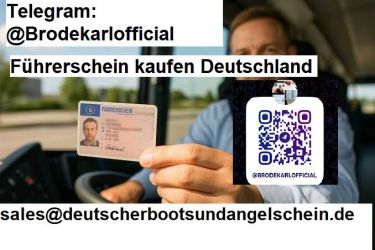 Telegram:@Brodekarlofficial | Deutscher Bootsführerschein | SBF See & 