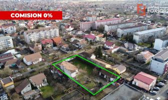 Teren 1702 mp cu casa si garaj / pretabil dezvoltare imobiliara - ID V