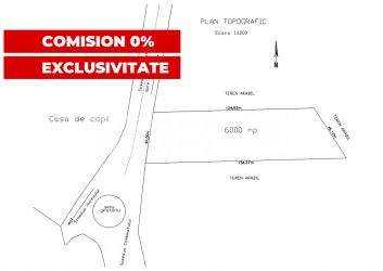 Teren 6.000 mp Șoseaua Combinatului ideal ansamblu rezidențial clini
