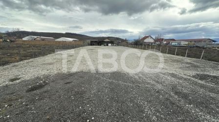 Teren acces direct din drum asfaltat de inchiriat 2000mp Viile Sibiulu