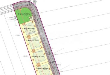 Teren de 423mp pentru casa individuala de vanzare in Sura Mica