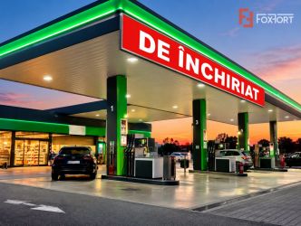Teren de inchiriat 540 mp cu autorizatie pentru statie de carburanti