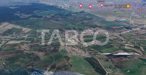 Teren de vanzare 2000 mp cu deschidere de 28 m si utilitati Sibiu