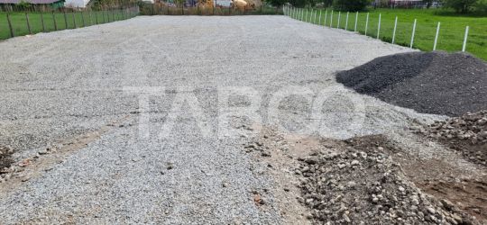 Teren de vanzare 2000 mp cu deschidere de 28 m si utilitati Sibiu