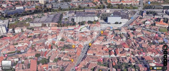 Teren de vanzare 450 mp cu 38 m deschidere in Sibiu Orasul de Jos