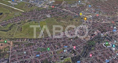 Teren de vanzare 4700 mp cu deschidere de 125 m zona Turnisor Sibiu