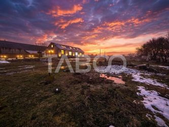 Teren de vanzare 8380 mp cu anexa de 1538 mp Sibiu Mohu