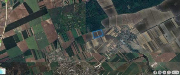 Teren de vanzare in Ilfov, Gagu, deschidere 74ml, 20762mp, 62.000euro