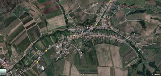 Teren de vanzare in satul Hamba, Sibiu, deschidere 25ml, 6500 mp