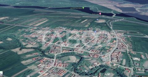 Teren de vanzare intravilan cu utilitati 3000mp la drum in Sacel