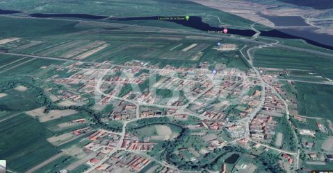 Teren de vanzare intravilan cu utilitati 3000mp la drum in Sacel