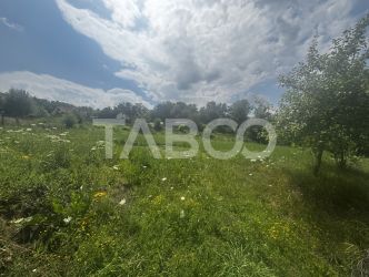 Teren de vanzare intravilan Slimnic Sibiu 860 mp zona deosebita
