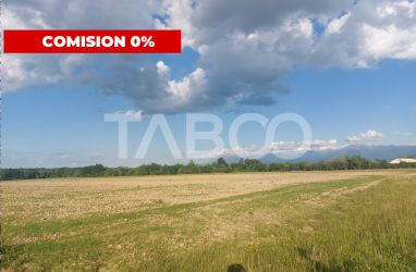 Teren extravilan 16500 mp front 47 m acces auto zona aerodrom Cisnadie