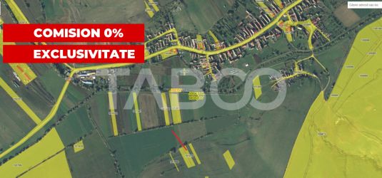 Teren extravilan 1700 mp cu posibilitate de transformare in INTRAVILAN