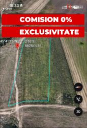 Teren extravilan 18.400 mp, 2 fronturi stradale, zona Chisoda