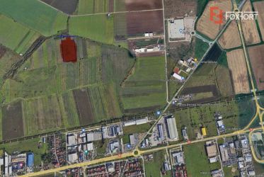 Teren extravilan 18500 mp pretabil depozit, comercial - in spate la Ju