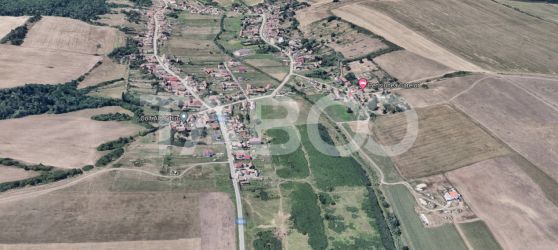 Teren extravilan 2216 mp cu front 12 m acces auto Rusciori Sura Mica