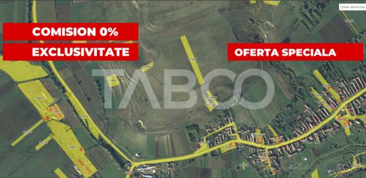 Teren extravilan 7100 mp cu o priveliste panoramica 400 m pana la DJ