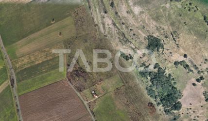 Teren extravilan de vanzare 4496 mp constructie cabana Gusterita Sibiu
