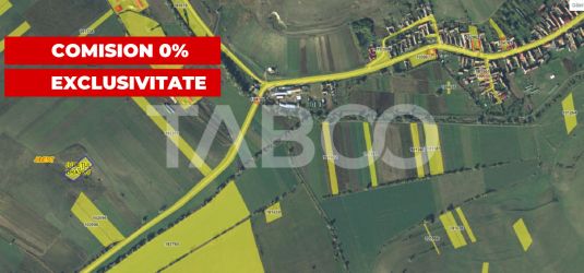 Teren extravilat 5490mp langa padure cu o priveliste panoramica