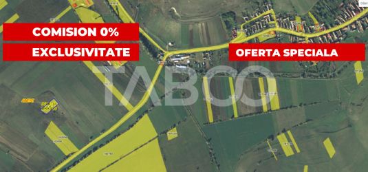 Teren extravilat 5490mp langa padure cu o priveliste panoramica