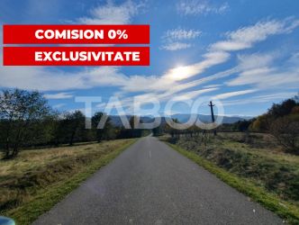 Teren in suprafata de 2990 mp cu vedere la munte zona turistica Lisa