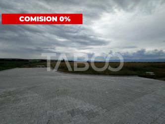 Teren industrial intravilan de vanzare cu PUZ aprobat Ocna Sibiului