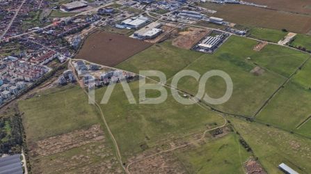 Teren intravilan 2 fronturi de 35 m fiecare 8.000 mp Turnisor Sibiu