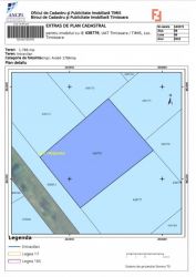 Teren intravilan 3546 mp, S+P+2E+M, Calea Torontalului