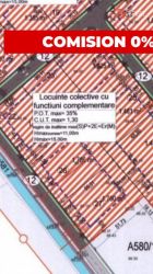 Teren intravilan 3546 mp, S+P+2E+M, Calea Torontalului