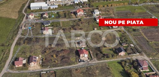 Teren intravilan 500 mp - cu PUZ si utilitati - front stradal 20 m