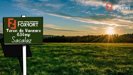 Teren intravilan 630 mp, pretabil constructii - Utilitati la strada