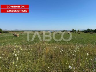 Teren intravilan Comision 0% cu utilitati in apropiere Poplaca Sibiu
