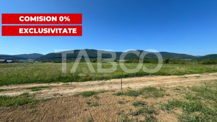 Teren intravilan cu utilitati in apropiere Comision 0% Poplaca Sibiu