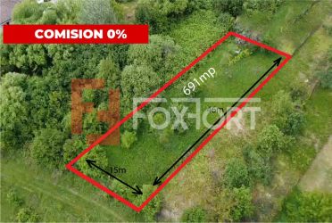 Teren intravilan de 691 mp de vanzare, zona Plopi