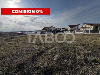 Teren intravilan de constructii 604 mp PUZ utilitati Sura Mica Sibiu