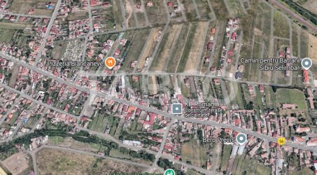 Teren intravilan de vanzare 456 mp puz aprobat Selimbar 