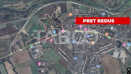 Teren intravilan de vanzare 500 mp zona Veteranilor